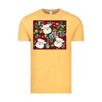 Vintage Mustard santa christmas Vintage Tee - AdoDesignShop