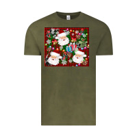 Vintage Olive santa christmas Vintage Tee - AdoDesignShop