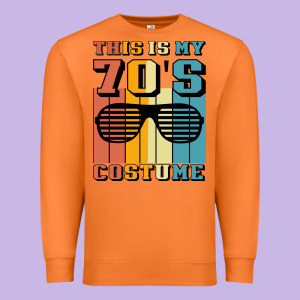 This İs My 70's Costume Premium Sweatshirt Designed By Bettercallsaul