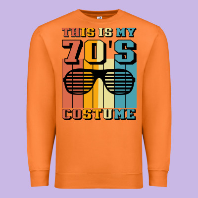 This İs My 70's Costume Premium Sweatshirt Designed By Bettercallsaul
