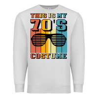 Dove Grey This İs My 70'S Costume Premium Sweatshirt - Bettercallsaul