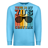 Ocean Blue This İs My 70'S Costume Premium Sweatshirt - Bettercallsaul