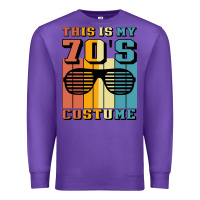 Purple This İs My 70'S Costume Premium Sweatshirt - Bettercallsaul