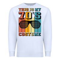 White This İs My 70'S Costume Premium Sweatshirt - Bettercallsaul