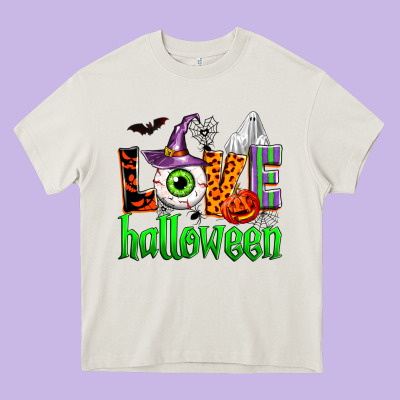 Love Halloween Heavy Core Tee Designed By Zillion Design Studio