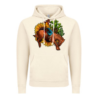 Vintage Artic rodeo cowboy sunflower cactus Vintage Hoodie - JahusDesignShop
