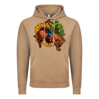 Vintage Coffee rodeo cowboy sunflower cactus Vintage Hoodie - JahusDesignShop