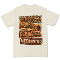 Bone Educated motivated elevated melanated Premium Tee - Zillion Design Studio