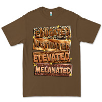 Cacao Educated motivated elevated melanated Premium Tee - Zillion Design Studio