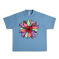 Pebble Blue easter spring sunflower Urban Heavy Tee - Jasminsmagicworld