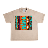 French Oak aztec leopard glitter Urban Heavy Tee - AdoDesignShop