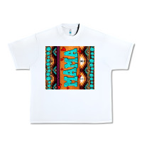White aztec leopard glitter Urban Heavy Tee - AdoDesignShop