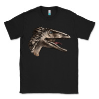 Black Deinonychus Face Classic Tee - LillyAllenDesigns