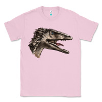 Bubblegum Pink Deinonychus Face Classic Tee - LillyAllenDesigns