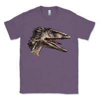 Lavender Deinonychus Face Classic Tee - LillyAllenDesigns