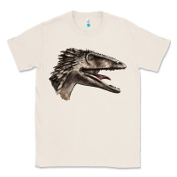 Natural Deinonychus Face Classic Tee - LillyAllenDesigns