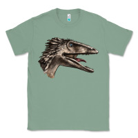 Sage Deinonychus Face Classic Tee - LillyAllenDesigns