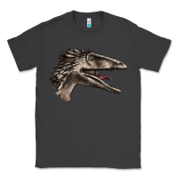Smoke Deinonychus Face Classic Tee - LillyAllenDesigns