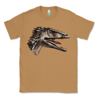 Toasted Coconut Deinonychus Face Classic Tee - LillyAllenDesigns