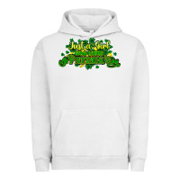 Pigment Lunar Rock Just a girl who loves St. Patrick's Day Urban Hoodie - HowdyJamesFarm
