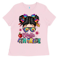 Hello Fourth Grade Ladies Tee | Teevron