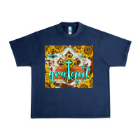 Navy grateful cross Urban Heavy Tee - BarkalooDesign