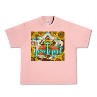 Salmon grateful cross Urban Heavy Tee - BarkalooDesign
