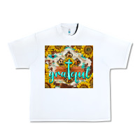 White grateful cross Urban Heavy Tee - BarkalooDesign
