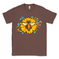 Chestnut bee sunflower leopard Classic Tee - Jasminsmagicworld