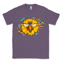 Lavender bee sunflower leopard Classic Tee - Jasminsmagicworld