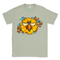 Matcha bee sunflower leopard Classic Tee - Jasminsmagicworld