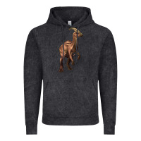 Vintage Black parasaurolophus Vintage Hoodie - Artiststas
