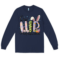 Navy one hip paraprofessional Long Sleeve Tee - MaliasSmallBusiness