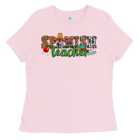 Bubblegum Pink spanish teacher Ladies Tee - Zillion Design Studio