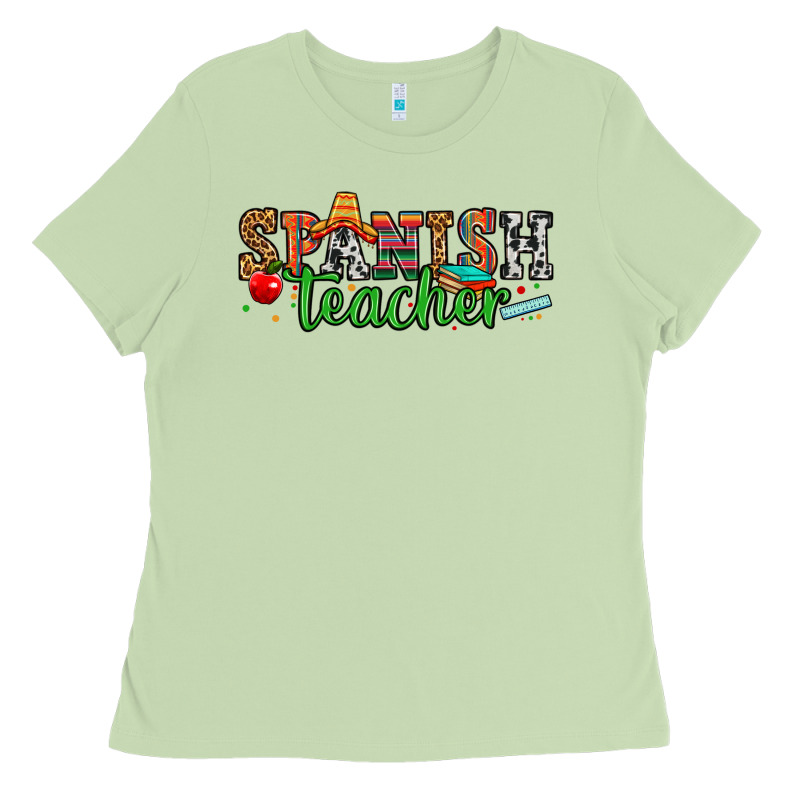 Spanish Teacher Ladies Tee by Zillion Design Studio | Teevron