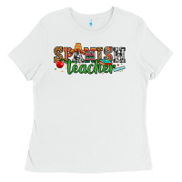 White spanish teacher Ladies Tee - Zillion Design Studio