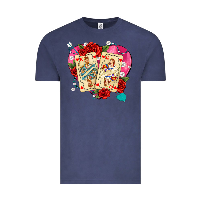 Playing Cards Roses And Pearls Vintage Tee by AdoDesignShop | Teevron