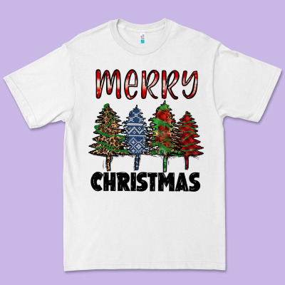 Merry Christmas Trees Premium Tee Designed By Ranaportraitstore