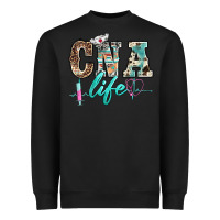 Black western nurse cna life Heavyweight Sweatshirt - BarkalooDesign
