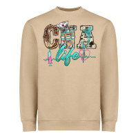 Western Nurse Cna Life Heavyweight Sweatshirt | Teevron