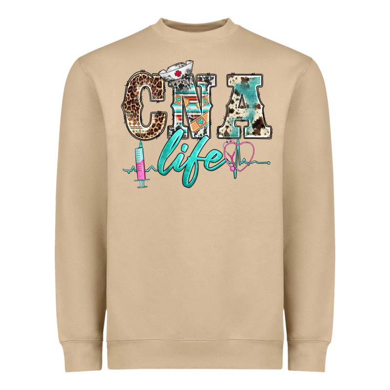 Western Nurse Cna Life Heavyweight Sweatshirt by BarkalooDesign | Teevron