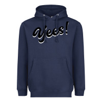 Navy YEES! Heavyweight Hoodie - Bettercallsaul