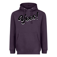 Plum YEES! Heavyweight Hoodie - Bettercallsaul