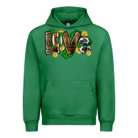 Emerald Western love St. Patrick's Day Urban Hoodie - CowGirlArtShop