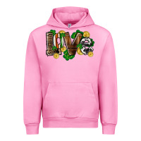 Fuchsia Pink Western love St. Patrick's Day Urban Hoodie - CowGirlArtShop