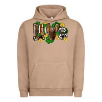 Pigment Burro Western love St. Patrick's Day Urban Hoodie - CowGirlArtShop