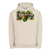 Pigment French Oak Western love St. Patrick's Day Urban Hoodie - CowGirlArtShop
