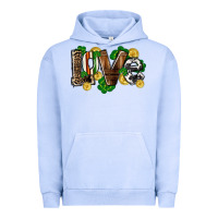 Pigment Grape Ice Western love St. Patrick's Day Urban Hoodie - CowGirlArtShop