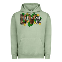 Pigment Oil Green Western love St. Patrick's Day Urban Hoodie - CowGirlArtShop