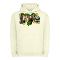 Pigment Pistachio Western love St. Patrick's Day Urban Hoodie - CowGirlArtShop